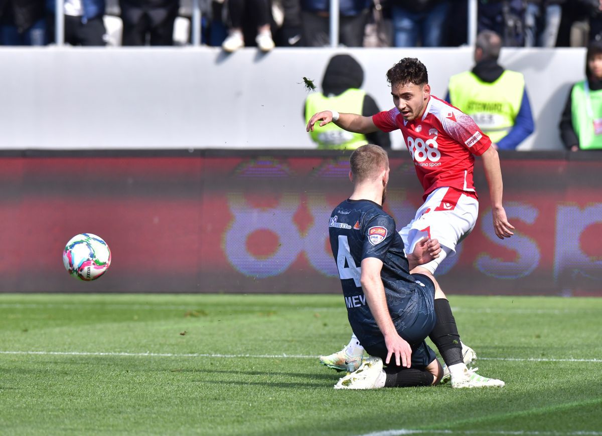 Dinamo - Poli Timișoara 1-1 » „Câinii” se califică dramatic în play-off-ul Ligii 2
