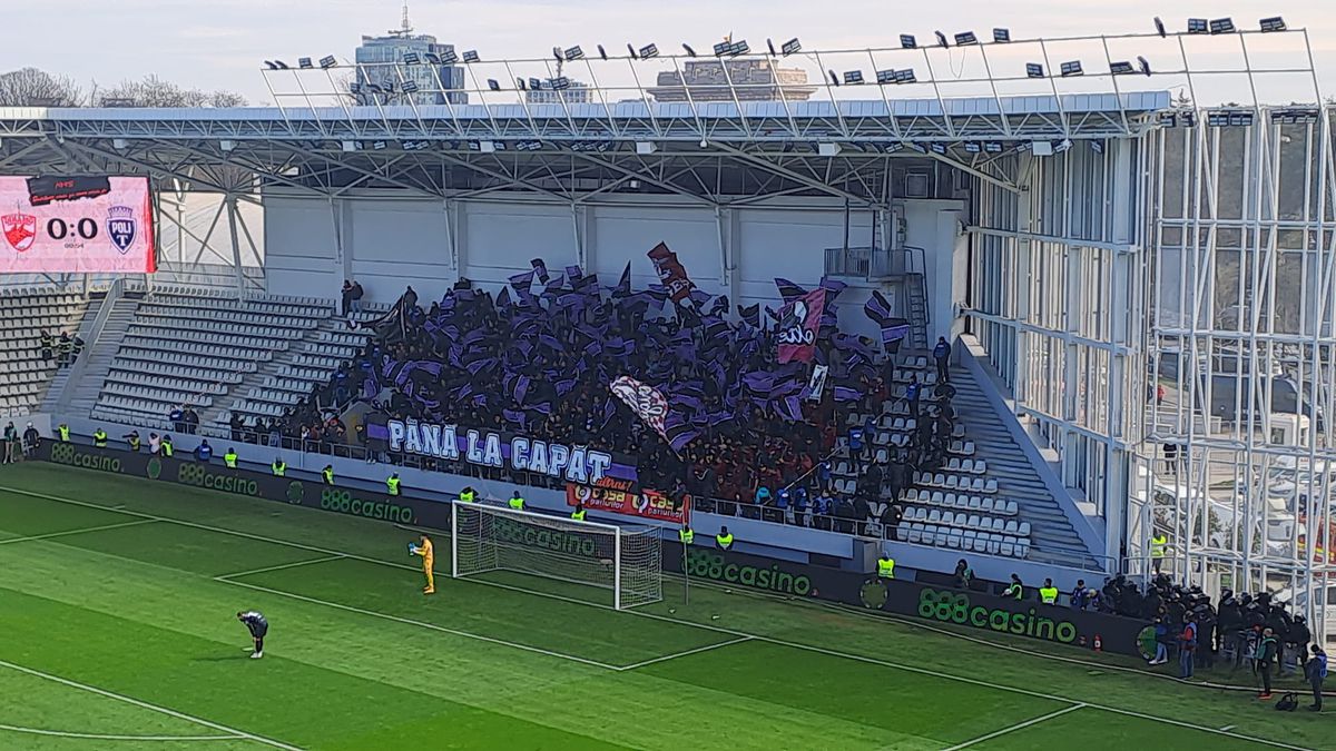 Două prezențe surpriză pe „Arcul de Triumf” » Cine a venit să o susțină pe Dinamo