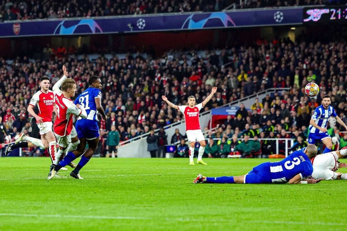 Cele mai spectaculoase imagini din Arsenal - Porto