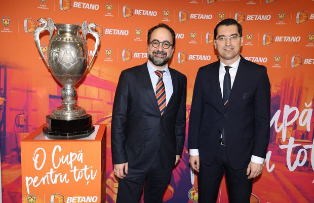 Betano și Federația Română de Fotbal prelungesc parteneriatul până în 2030 pentru Cupa României Betano