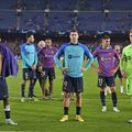 Jucătorii Barcelonei, dezamăgiți după eșec / Foto: Imago