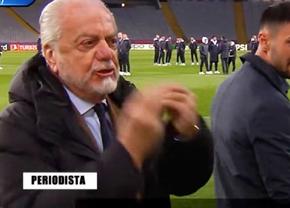 I-au „sărit siguranțele”! Patronul lui Napoli a făcut scandal la TV