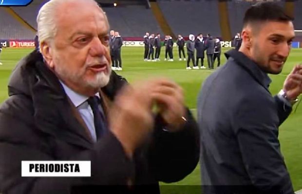 I-au „sărit siguranțele”! Patronul lui Napoli a făcut scandal la TV