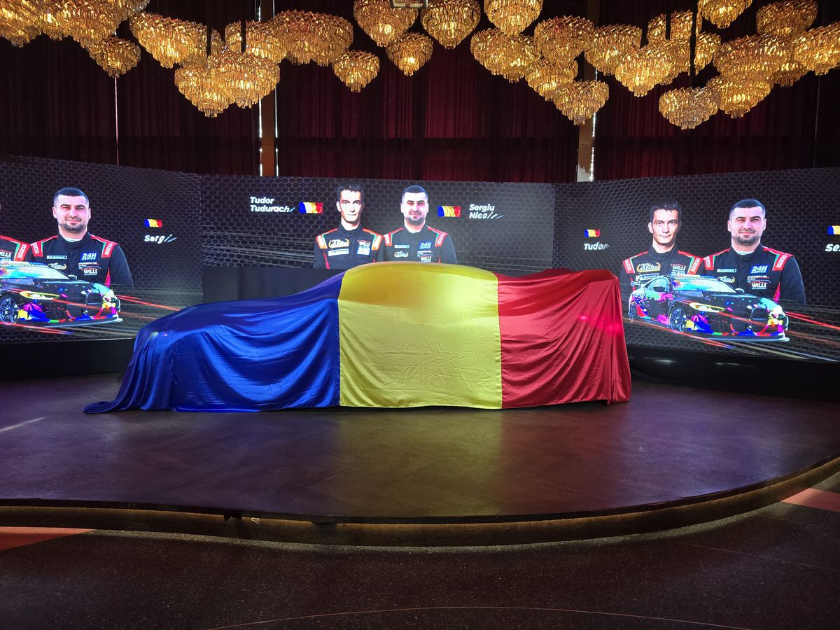 Prima echipă complet românească din GT4 și-a prezentat mașina pentru 2025 într-un club din București » Cum arată modelul BMW M4 GT4 EVO