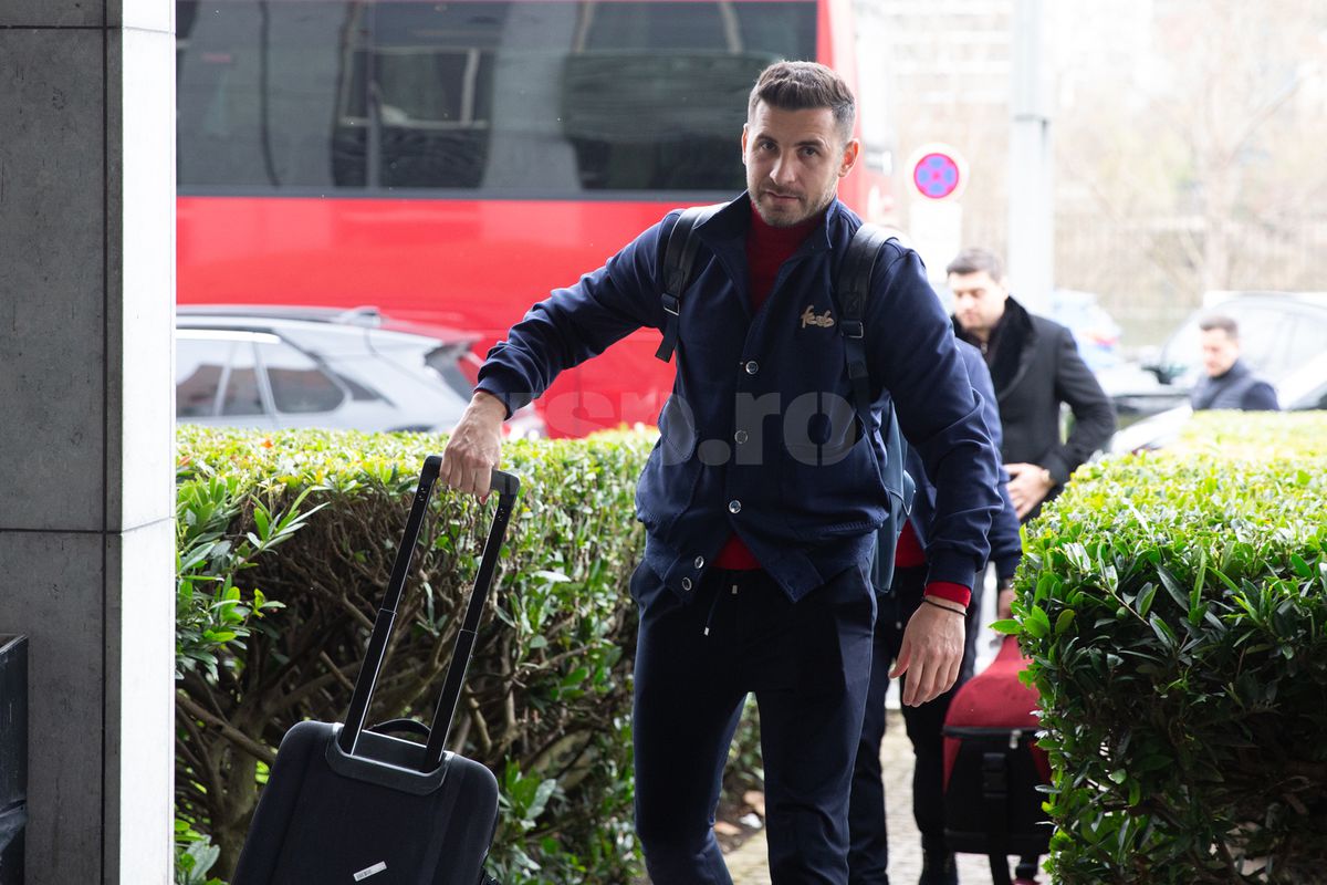 Sosire FCSB la hotelul Metropole by Arteloge din Lyon