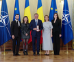 Elena Hagi la ceremonia de la Palatul Cotroceni