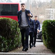 Sosire FCSB la hotelul din Lyon FOTO: Ionuţ Iordache (GSP)