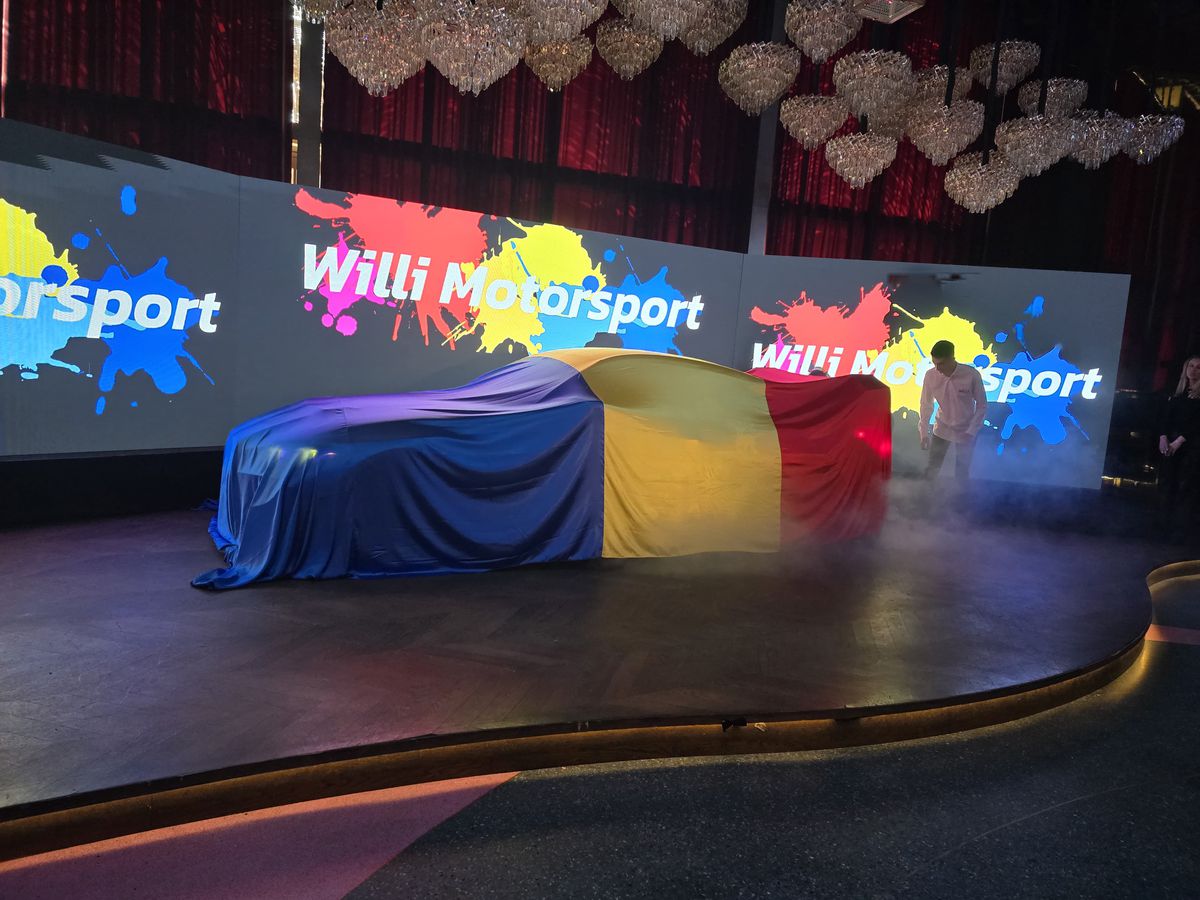 Prima echipă complet românească din GT4 și-a prezentat mașina pentru 2025 într-un club din București » Cum arată modelul BMW M4 GT4 EVO