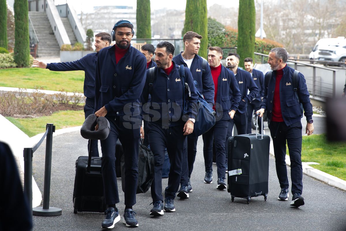 Sosire FCSB la hotelul Metropole by Arteloge din Lyon