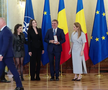 Elena Hagi la ceremonia de la Palatul Cotroceni