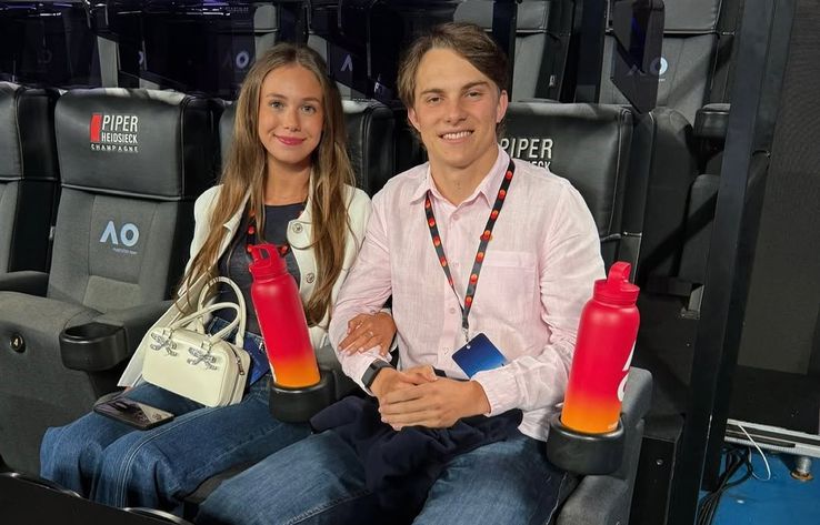 Oscar Piastri și iubita lui, Lily Zneimer, în vacanță Foto: Instagram