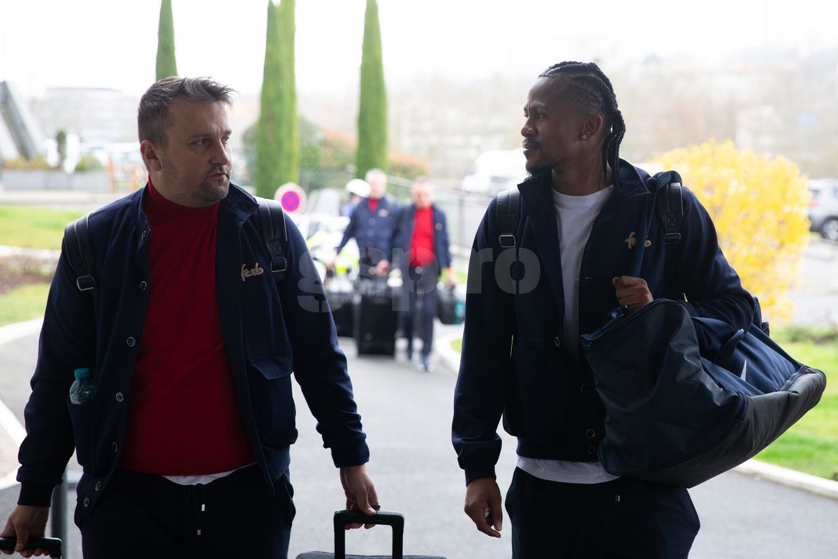 Sosire FCSB la hotelul Metropole by Arteloge din Lyon