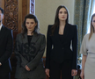 Elena Hagi la ceremonia de la Palatul Cotroceni