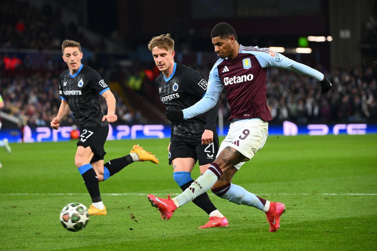 Aston Villa - Club Brugge, în optimile Ligii Campionilor