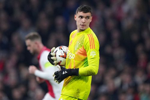 Jay Gorter, portarul lui Ajax Amsterdam Foto: Guliver / Getty Images