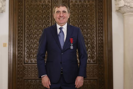 Gică Hagi, decorat cu Ordinul Național „Steaua României”. Foto: Cristi Preda (GSP)