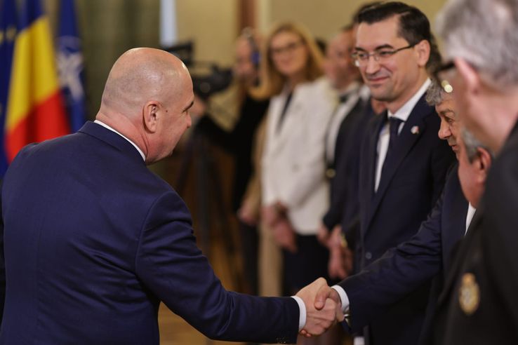 Gică Hagi, decorat la Cotroceni. FOTO: Vlad Chirea (Libertatea)