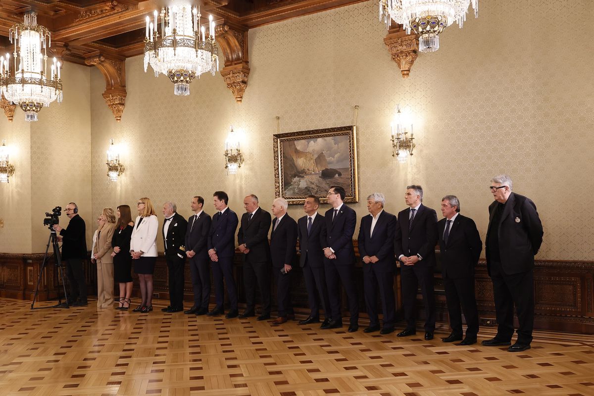 Gică Hagi, decorat cu Ordinul Național „Steaua României”. FOTO: Cristi Preda