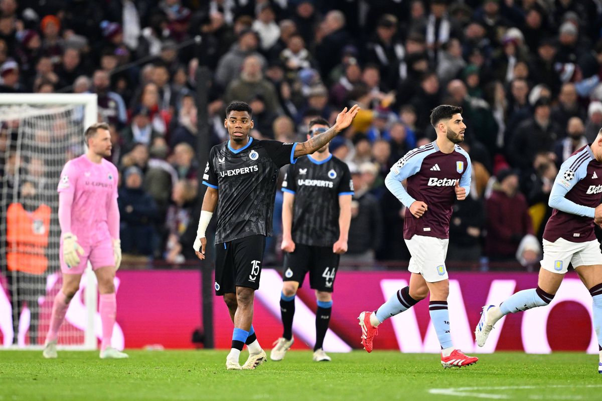 Final în Aston Villa - Club Brugge » Victorie fără drept de apel și calificare în sferturi + Urmează PSG