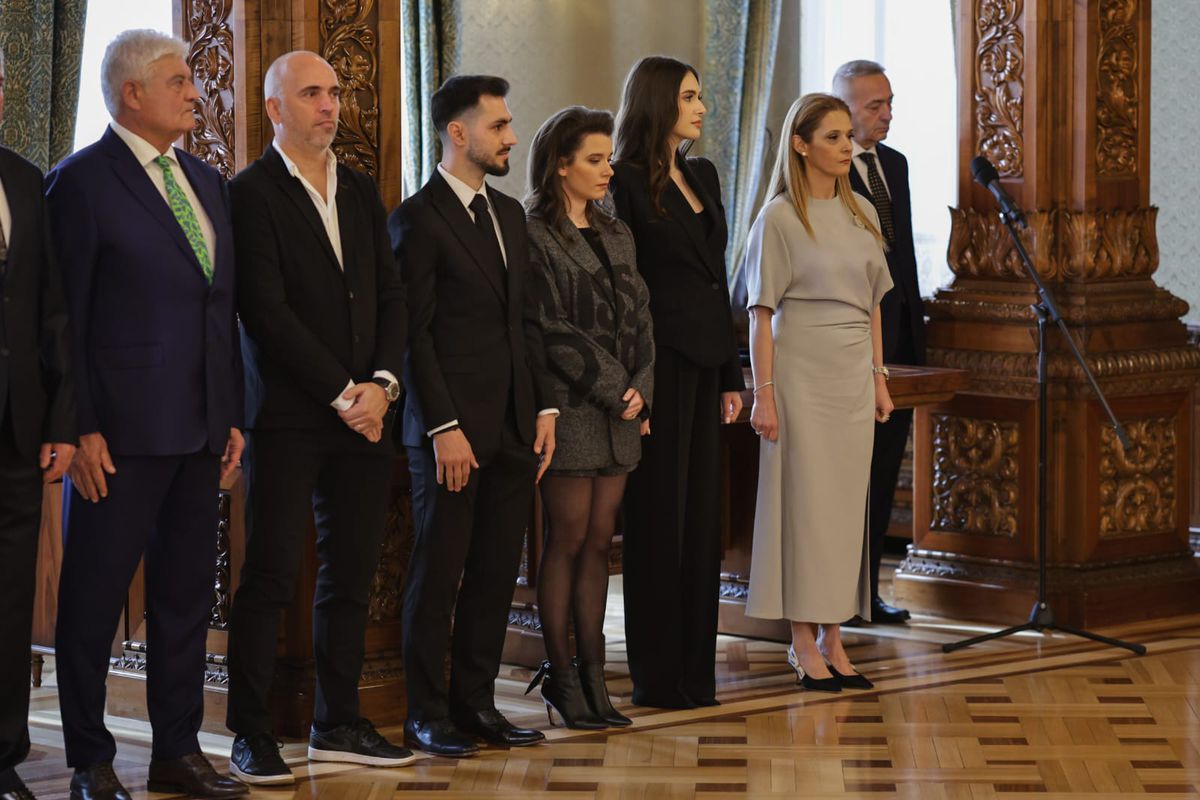 Gică Hagi, discurs printre lacrimi la Cotroceni: „Am muncit 50 de ani pentru acest moment”