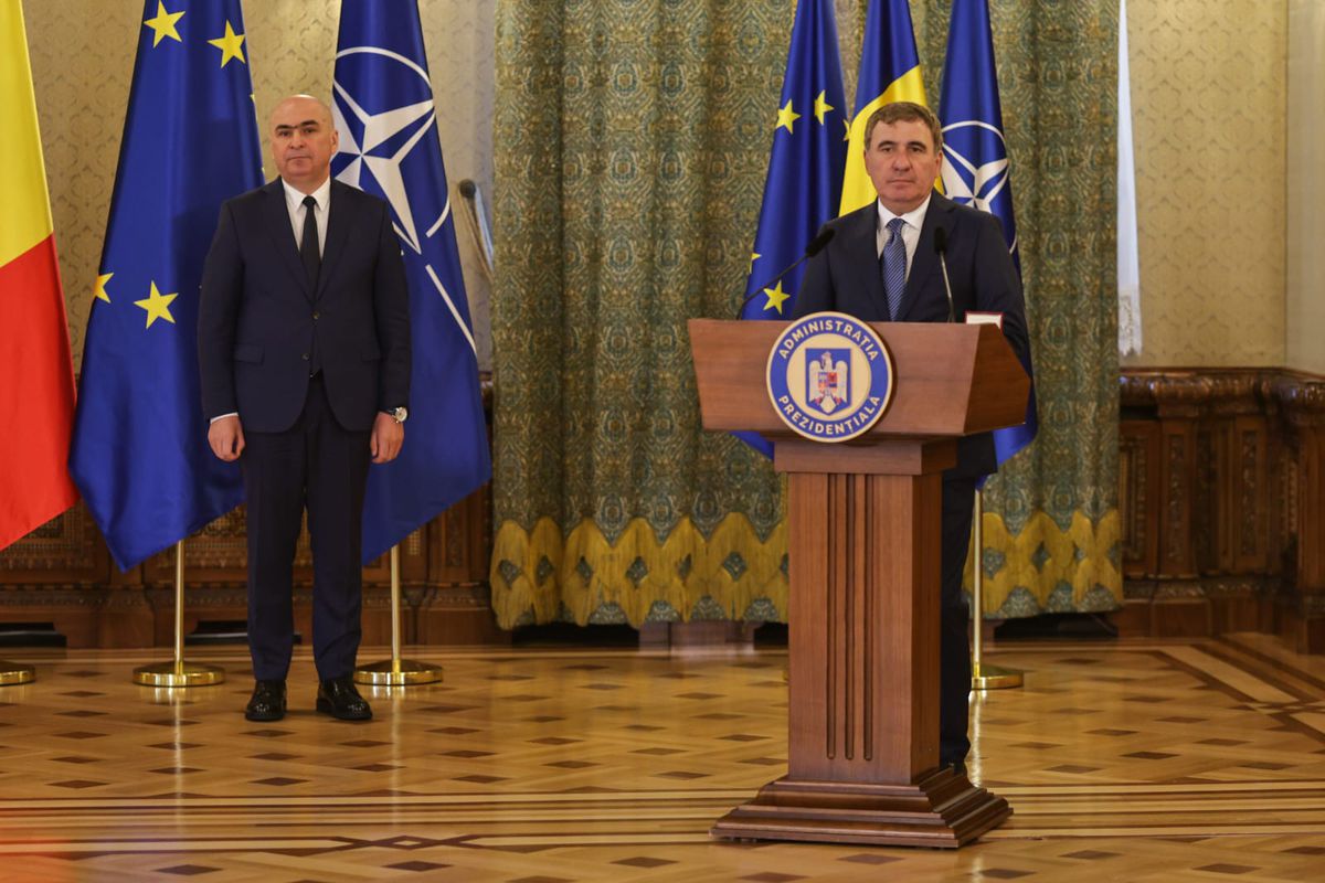 Gică Hagi, decorat la Cotroceni. FOTO: Vlad Chirea (Libertatea)