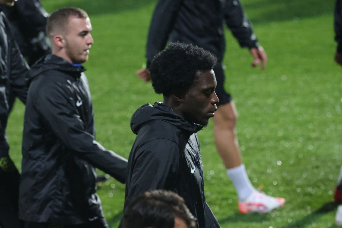 Antrenament oficial FCSB la Lyon