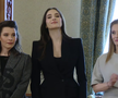 Elena Hagi la ceremonia de la Palatul Cotroceni