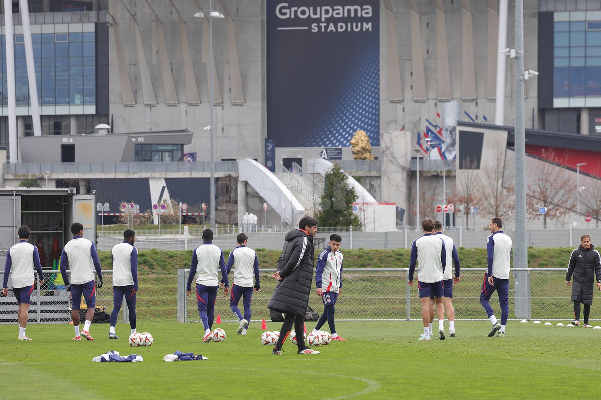 Antrenament Lyon, 12 martie 2025