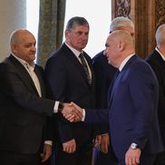 Gică Hagi, decorat la Cotroceni. FOTO: Vlad Chirea (Libertatea)