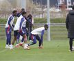 Imagini de la antrenamentul oficial al lui Olympique Lyon FOTO: Ionuţ Iordache (foto)