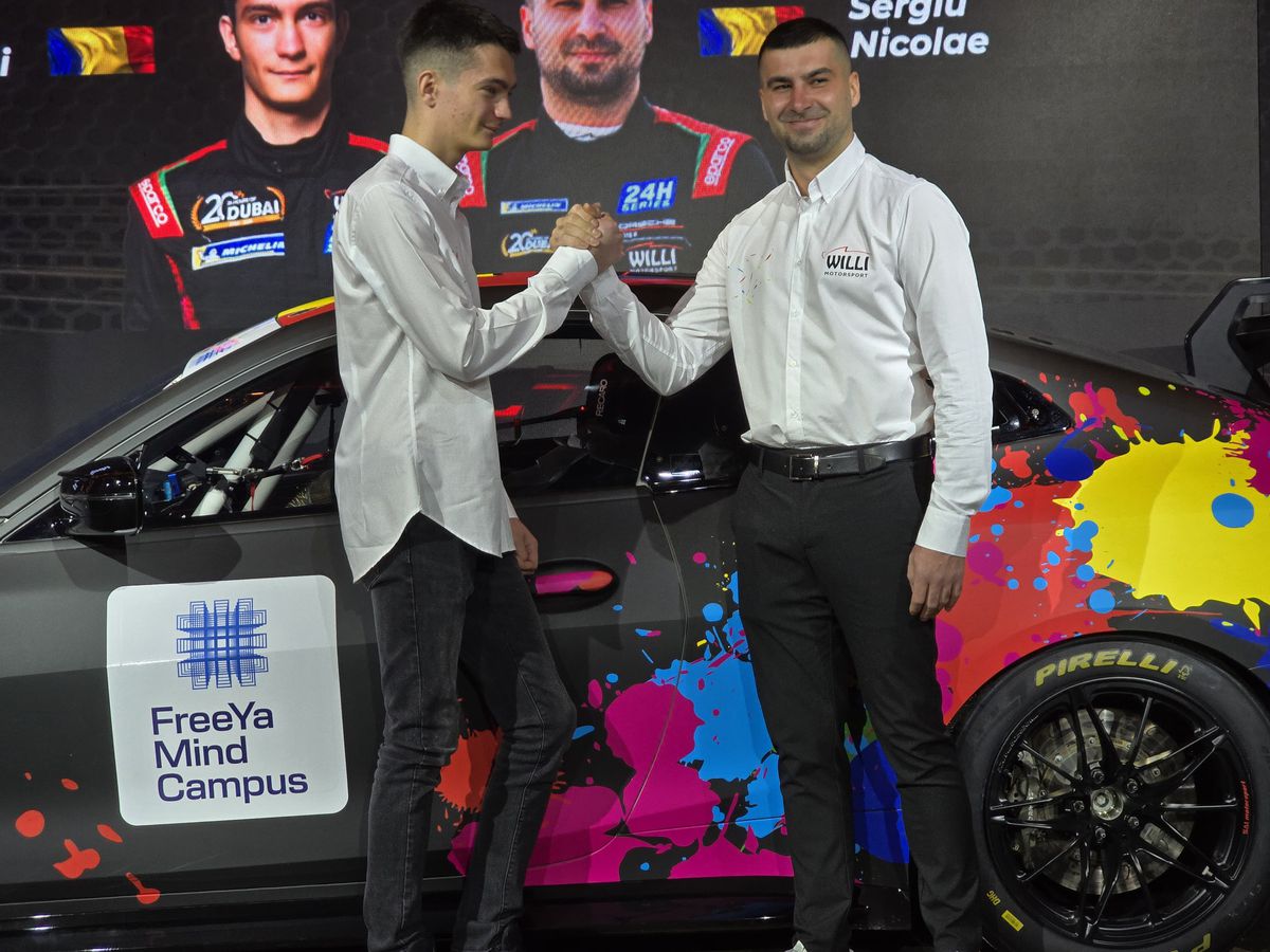 Prima echipă complet românească din GT4 și-a prezentat mașina pentru 2025 într-un club din București » Cum arată modelul BMW M4 GT4 EVO