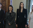 Elena Hagi la ceremonia de la Palatul Cotroceni