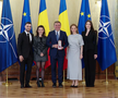 Elena Hagi la ceremonia de la Palatul Cotroceni