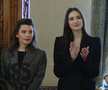 Elena Hagi la ceremonia de la Palatul Cotroceni