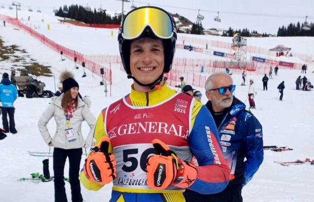 Alexandru Ștefănescu, victorie într-o cursă FIS - CIT de slalom uriaș în Austria