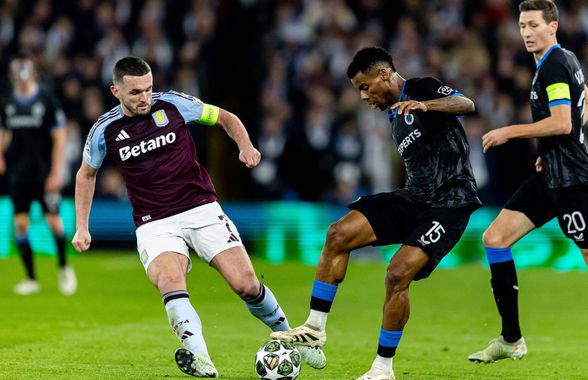 Final în Aston Villa - Club Brugge » Victorie fără drept de apel și calificare în sferturi + Urmează PSG