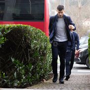 Sosire FCSB la hotelul din Lyon FOTO: Ionuţ Iordache (GSP)