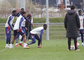 Voie bună, dar și concentrare în rândul francezilor » Ce s-a întâmplat la antrenamentul de dinainte de Lyon - FCSB