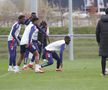 Imagini de la antrenamentul oficial al lui Olympique Lyon FOTO: Ionuţ Iordache (foto)