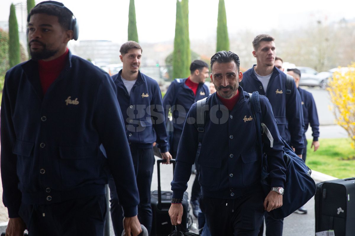 Sosire FCSB la hotelul Metropole by Arteloge din Lyon