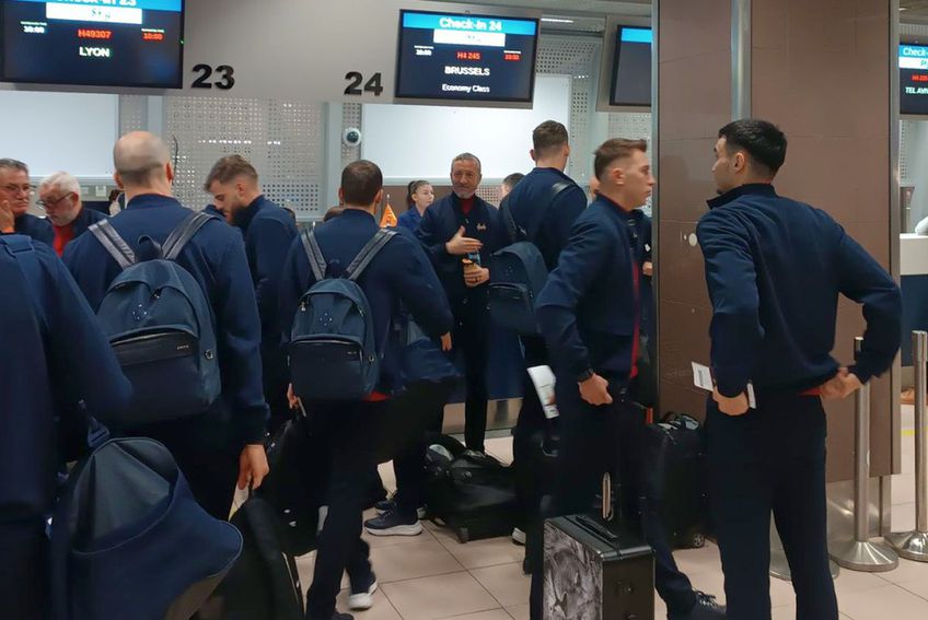 FCSB a decolat spre Lyon, foto: George Nistor