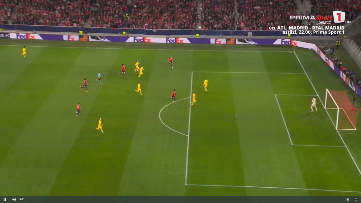 Golul primit de Kobel în Lille - Dortmund