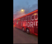 Imagini de la sosirea celor de la Atletico pentru meciul cu Real