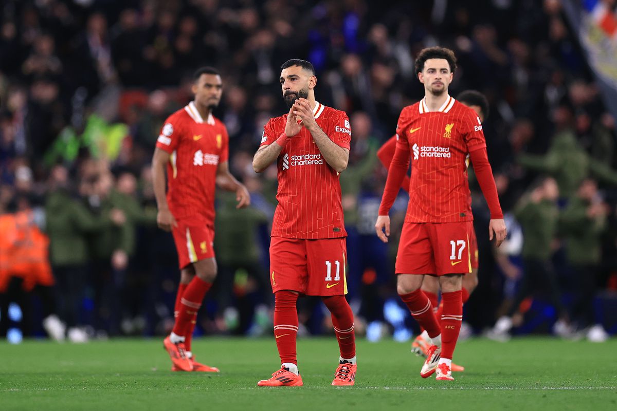 La pământ! Cum a fost surprins Mohamed Salah, la câteva minute după ce Liverpool a fost eliminată de PSG