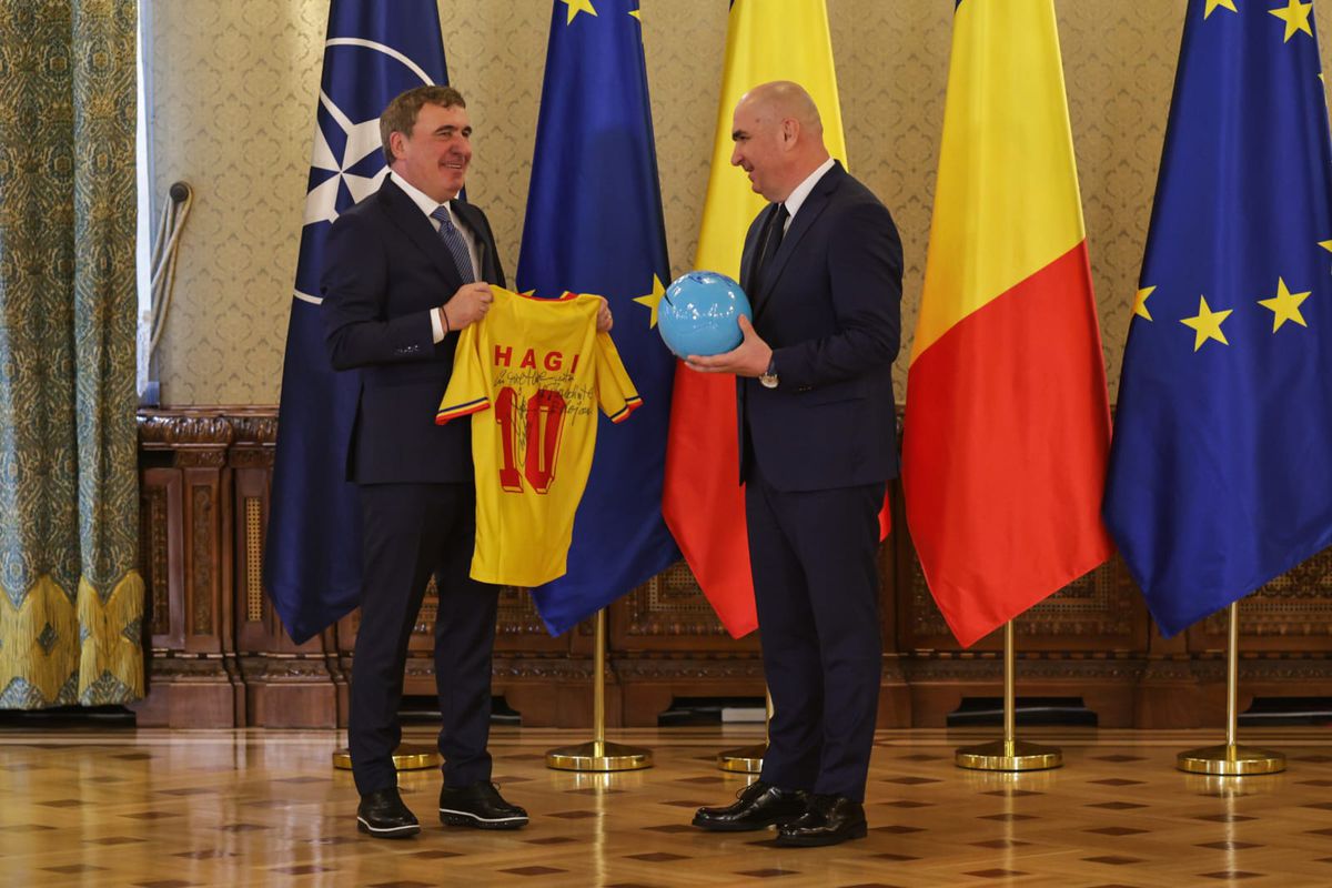 Gică Hagi, discurs printre lacrimi la Cotroceni: „Am muncit 50 de ani pentru acest moment”