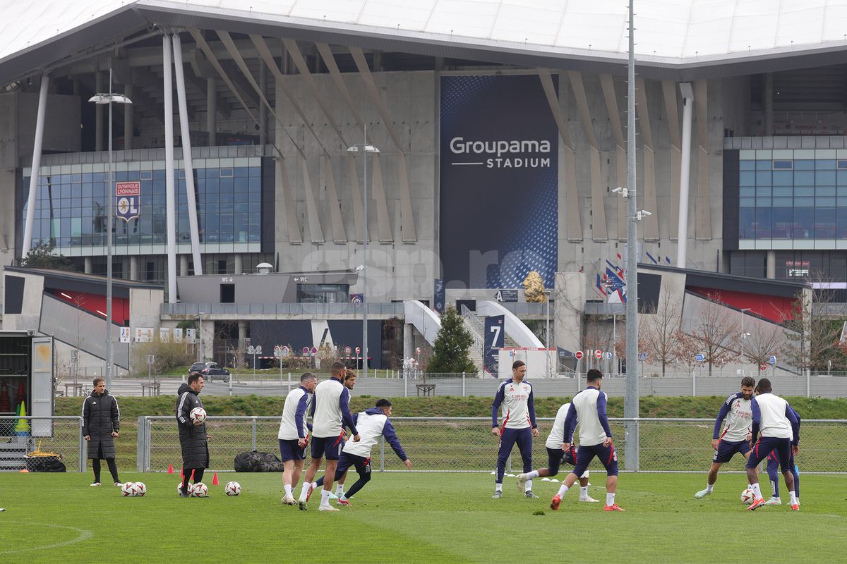 Antrenament Lyon, 12 martie 2025