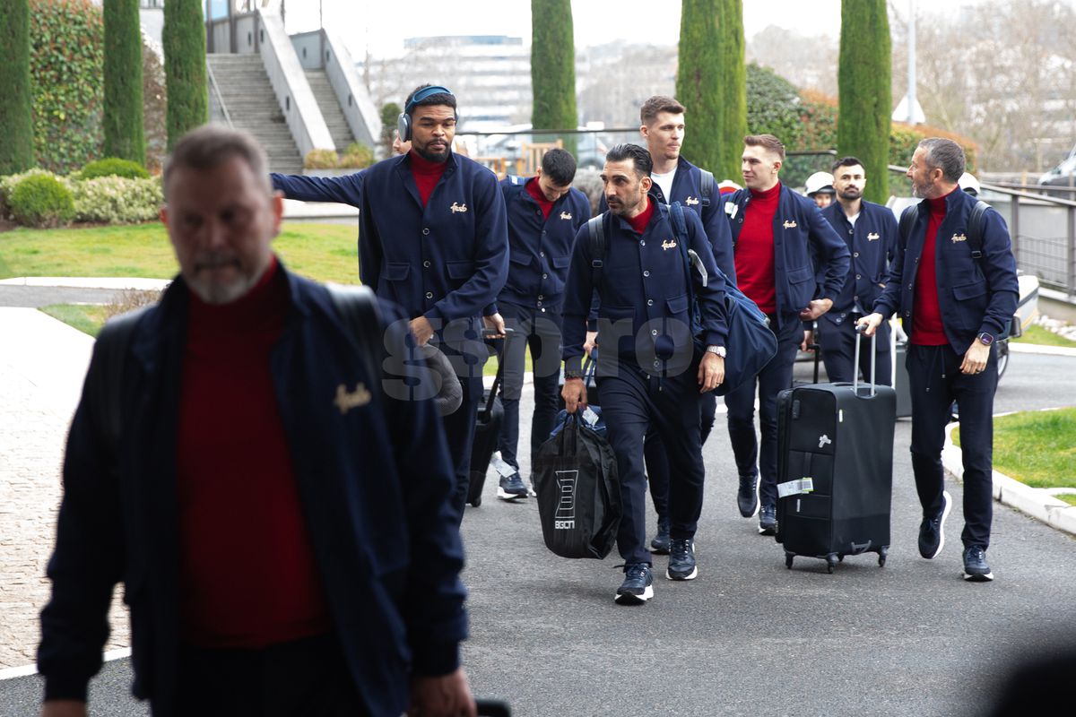 Sosire FCSB la hotelul Metropole by Arteloge din Lyon