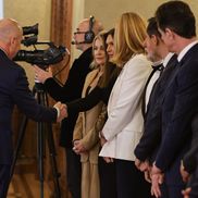 Gică Hagi, decorat la Cotroceni. FOTO: Vlad Chirea (Libertatea)