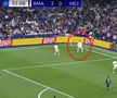 Cadru inedit în meciul Real Madrid - Manchester City 3-0. Unde e Doku?