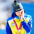 Oleksandra Kononova, pe podiumul de premiere, foto: Imago